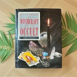 Vintage 1991 Mysteries of Witchcraft and the Occult by Robert Jackson Hardcover